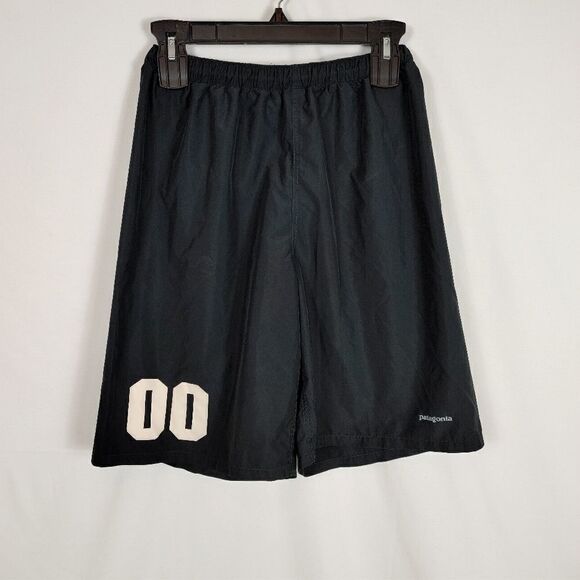Patagonia Men's Size XS Black Athletic Shorts Number 00.Waist 12"Rise 12"Inse - Picture 1 of 7